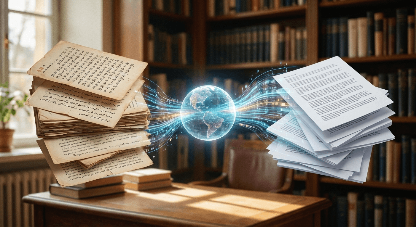 كيفية استخدام الذكاء الاصطناعي لترجمة الوثائق: ترجمة PDF وWord وPPT مع BelinDoc